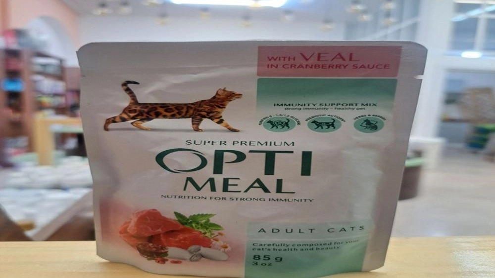 Optimeal beef flavored cat pooch Optimeal beef flavored cat pooch